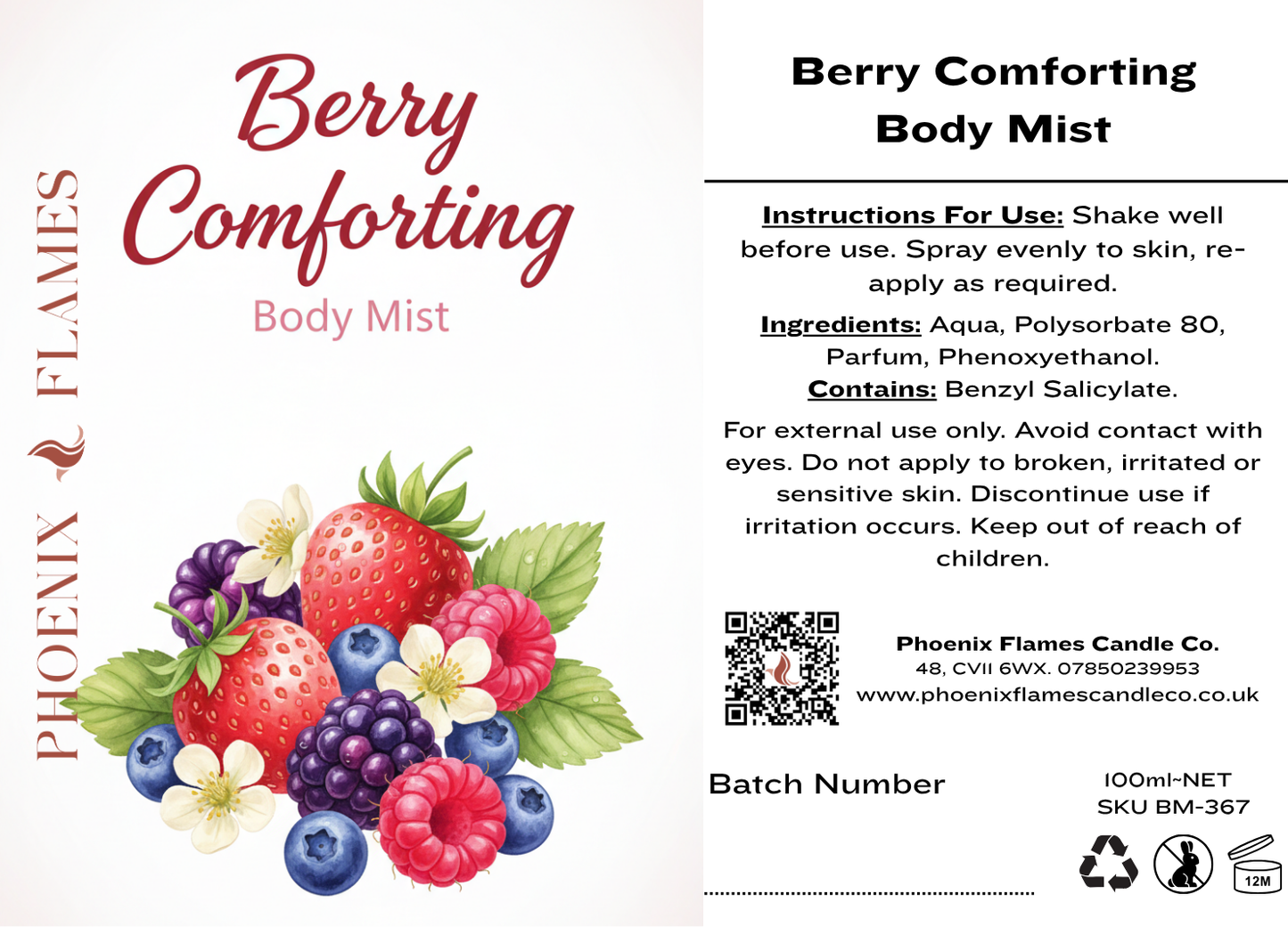 Berry Comforting Body Mist