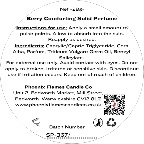 Berry Comforting Solid Perfume