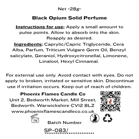 Black Opium Solid Perfume