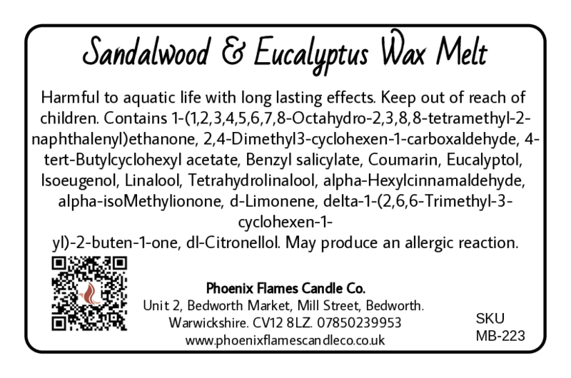 Sandalwood & Eucalyptus Wax Melts - Spa & Wellbeing