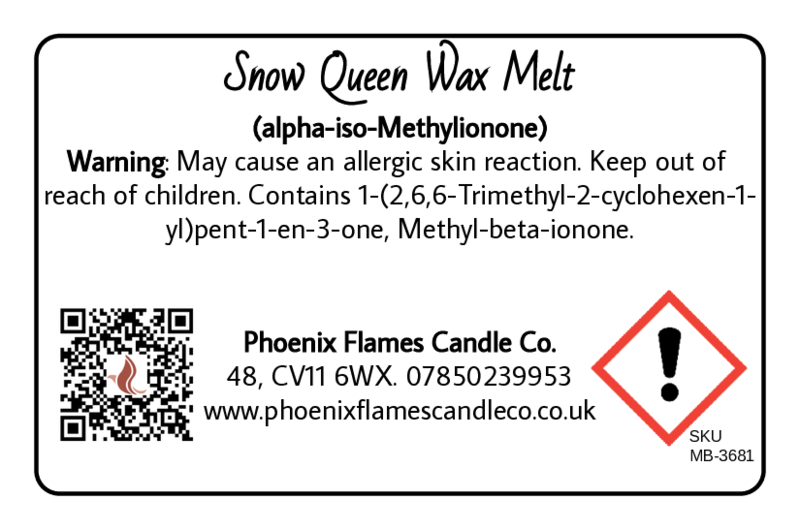 Snow Queen Wax Melts - Fruity Floral Fragrance