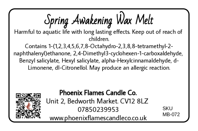 Spring Awakening Wax Melts - Fresh Laundry & Clean Linen