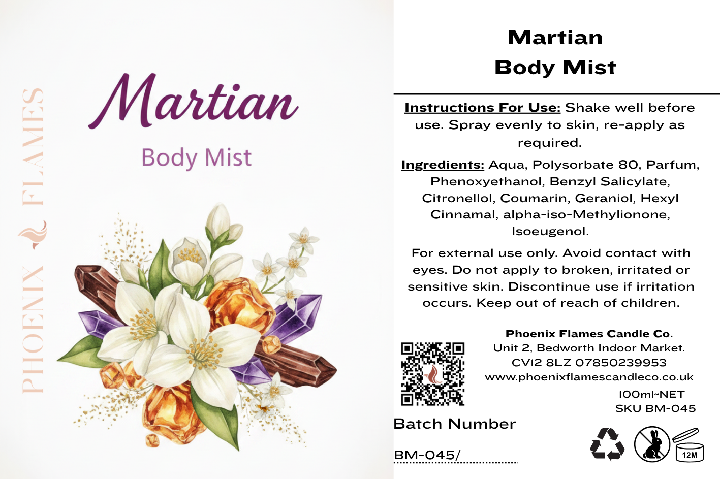 Martian Body Mist