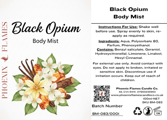 Black Opium Body Mist