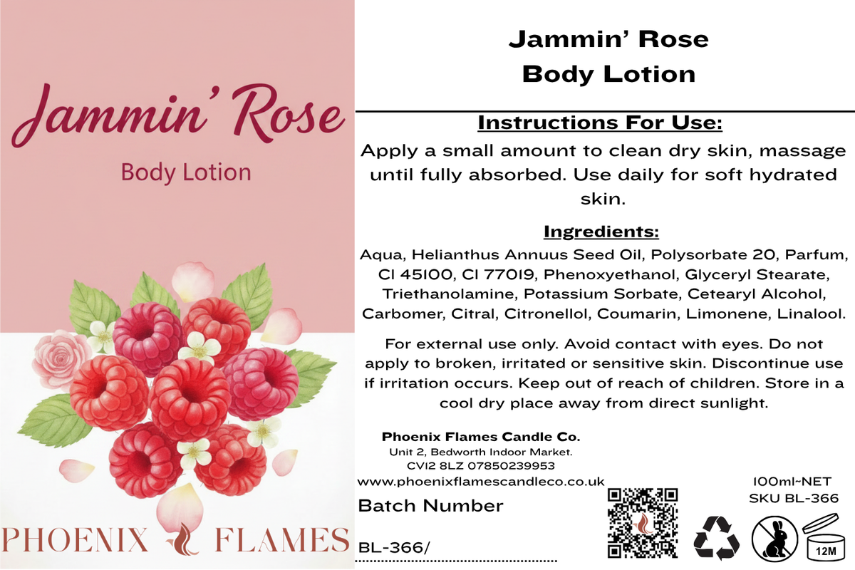 Jammin' Rose Body Lotion