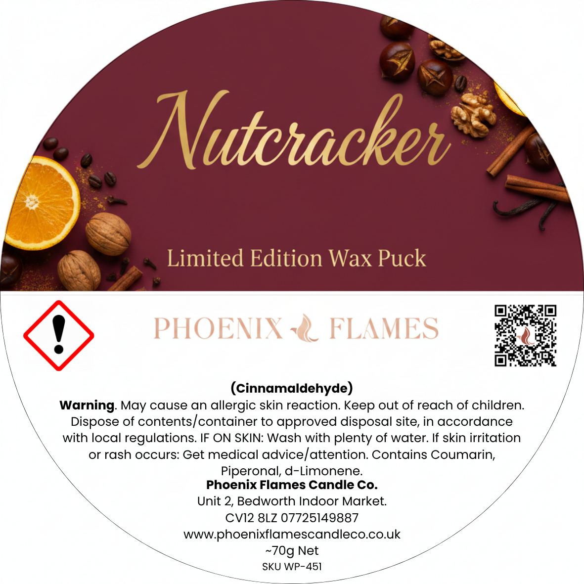 Nutcracker Limited Edition Wax Puck