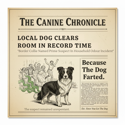 The Dog Farted Candle
