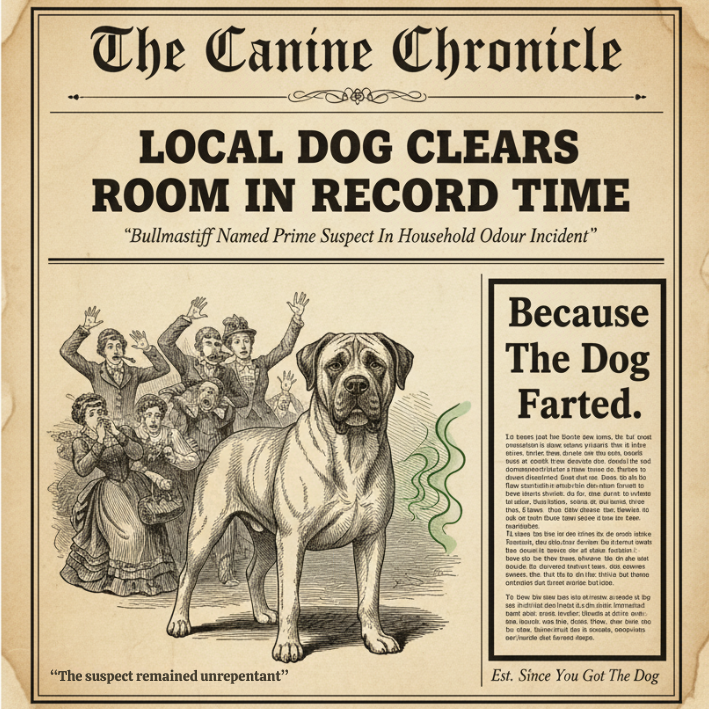 The Dog Farted Candle
