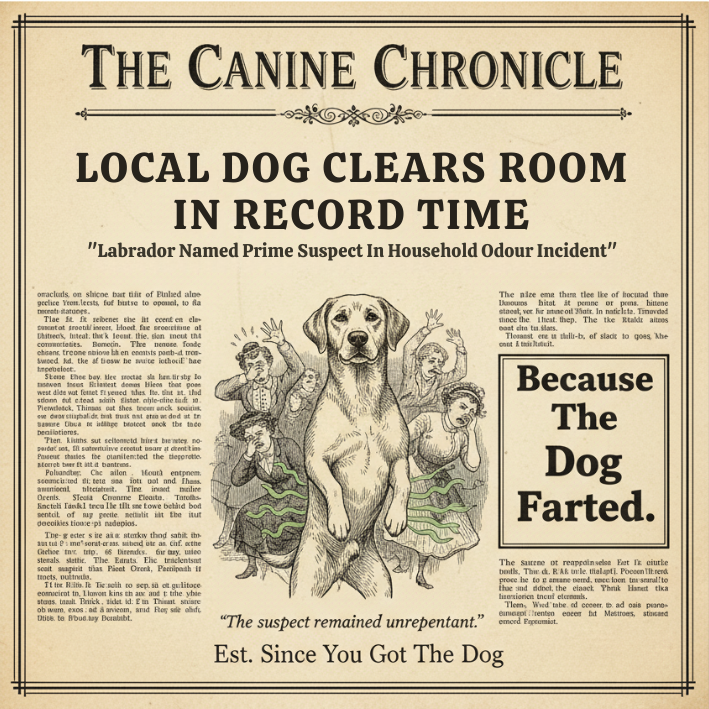 The Dog Farted Candle