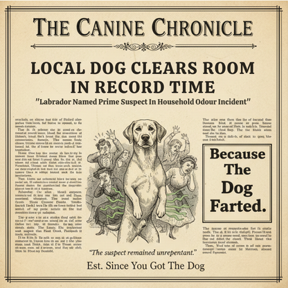 The Dog Farted Candle