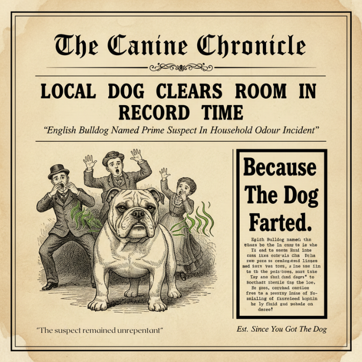 The Dog Farted Candle