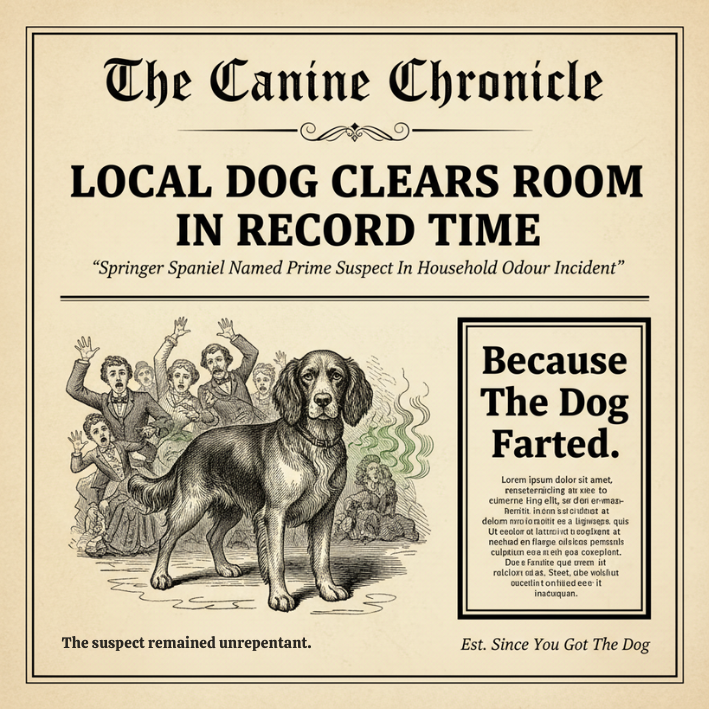The Dog Farted Candle