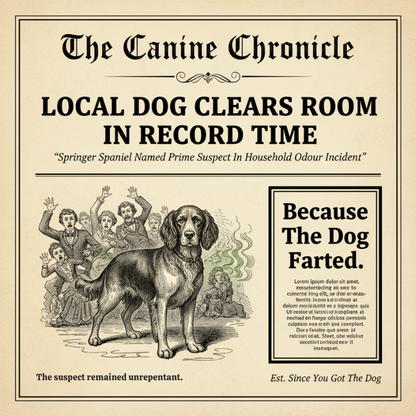 The Dog Farted Candle