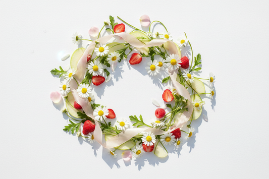 Daisys wax melt scent - fresh fruit, white florals, daisy petals and soft musk