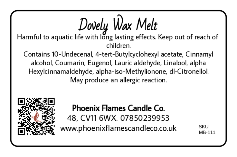 Dovely Wax Melts - Classic Clean Floral Scent