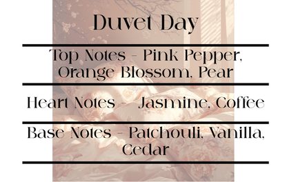 Duvet Day scent notes