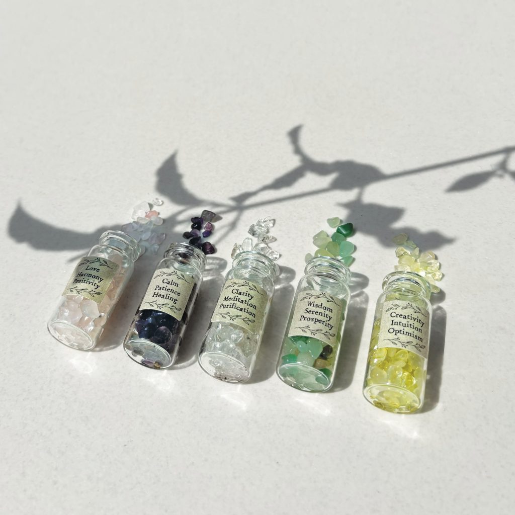 East Of India Little Bottles Of Fragranced Crystals
