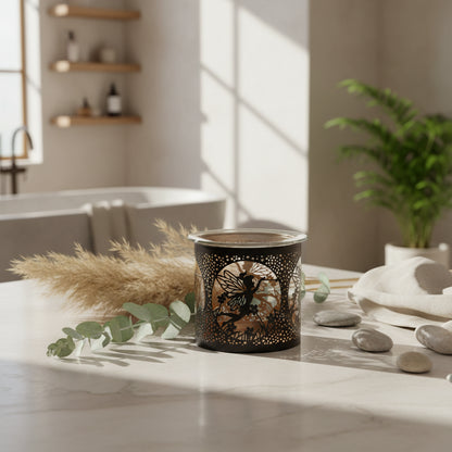 Decorative wax warmer with fairy design 