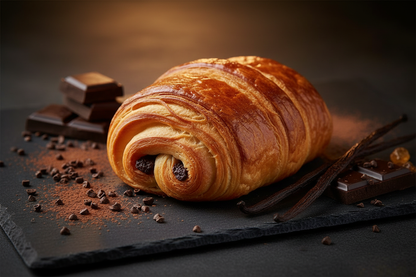Pain Au Chocolat wax melts - warm bakery fragrance with flaky pastry and creamy chocolate