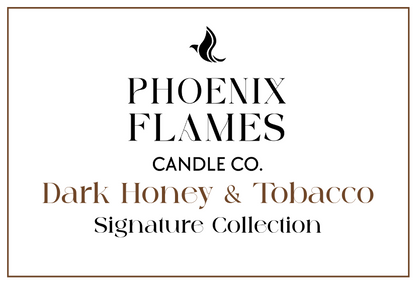 Dark Honey & Tobacco Reed Diffuser - Warm Masculine Fragrance