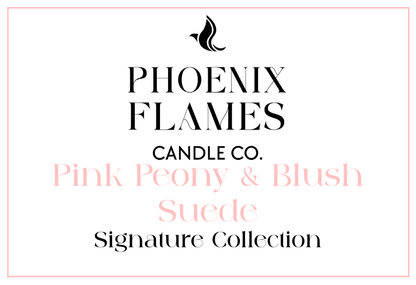 Pink Peony & Blush Suede Room & Linen Mist - Romantic Floral Fragrance