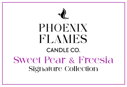 Sweet Pear & Freesia Reed Diffuser - Fresh Floral Fragrance