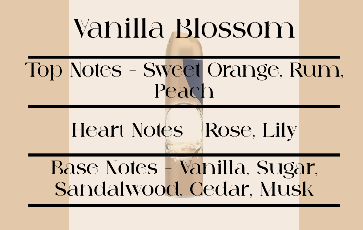 Vanilla Blossom Scent Notes