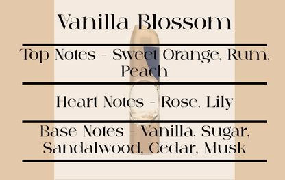 Vanilla Blossom Scent Notes