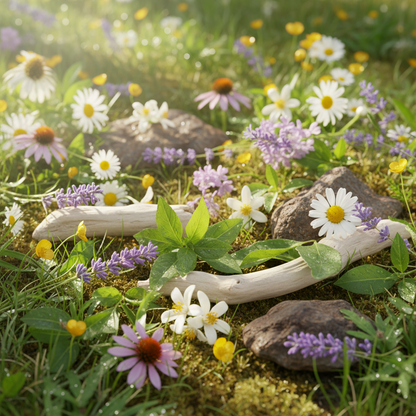Enchanted Wildflowers wax melt scent - wild meadow flowers, morning dew, citrus and warm woods