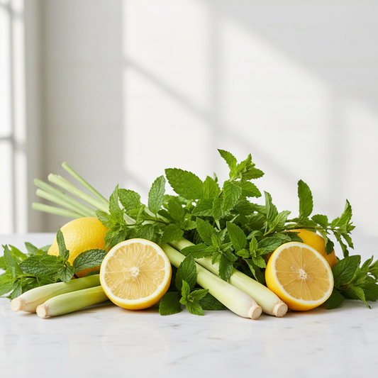 Av-a-Bath wax melt scent - lemongrass, lemon, verbena and fresh green herbs