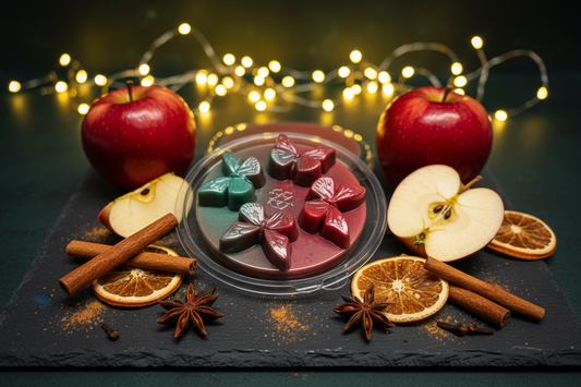 Cinnamon Apple Limited Edition Wax Puck festive hero image